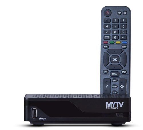 MyTV TV Digital DTT using DVB-T2 box