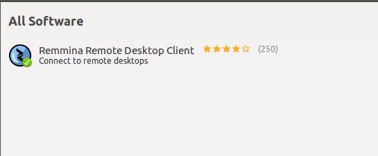 Remmina software