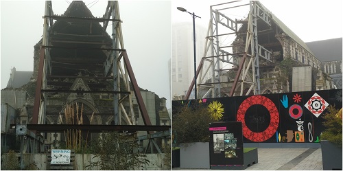 ChristChurch Cathedral after earthquake