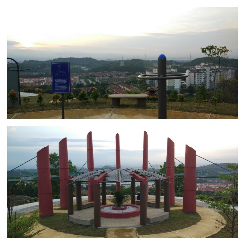 main gazebo and center of the park and surrounding of taman rekreasi puncak jalil puj4