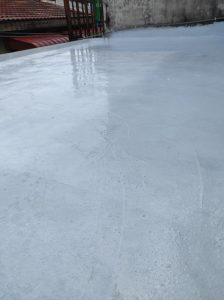 waterproofing 2nd layer