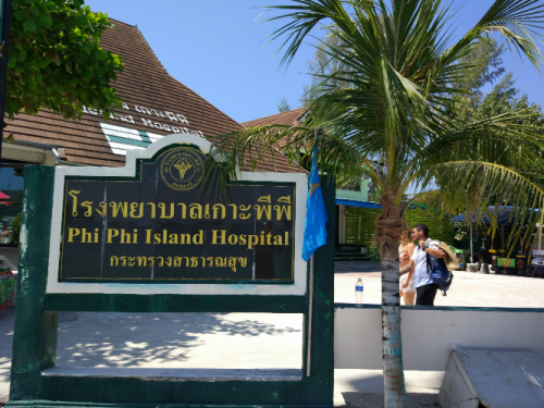 Hospital at Phi Phi Island