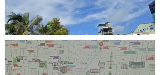 sea plane and hulhumale map